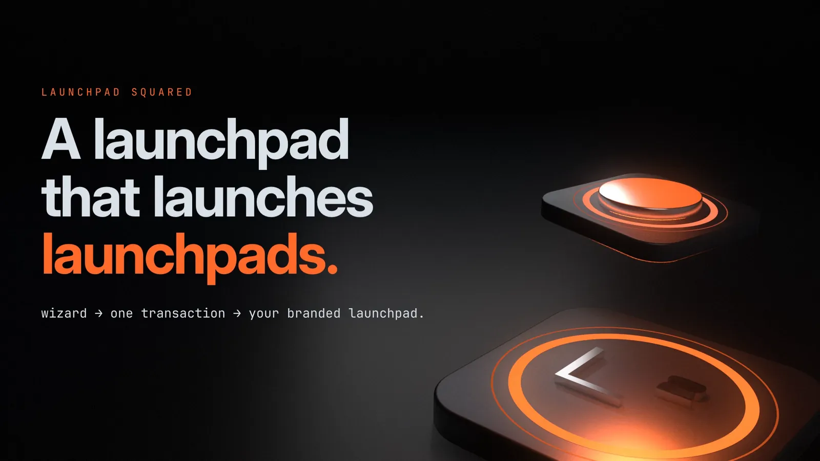Poster · the launch