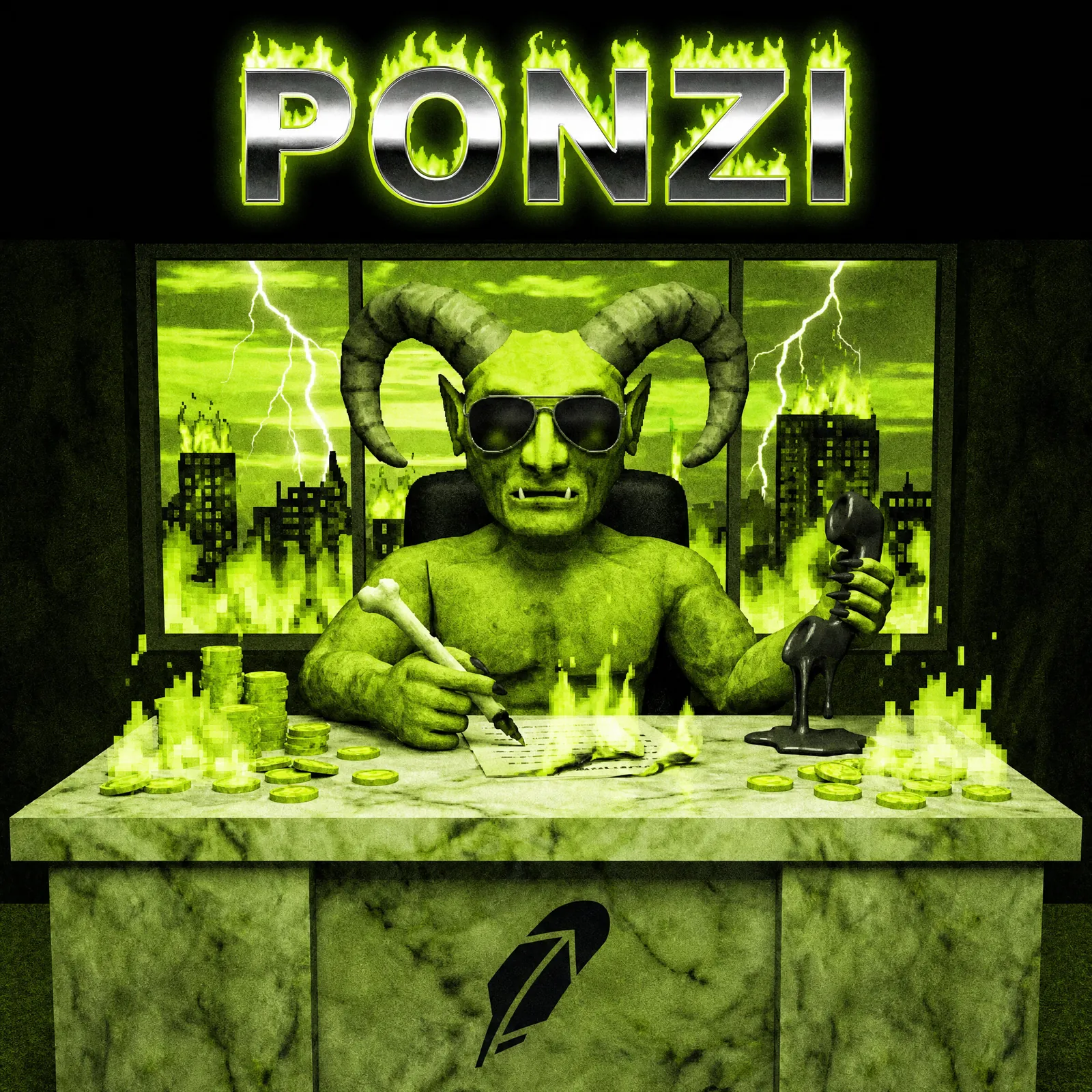 PONZI · Robinhood Chain