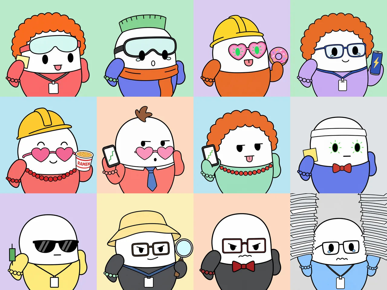 PUMPERS · 50 PFPs in pump.fun's own avatar system + live site