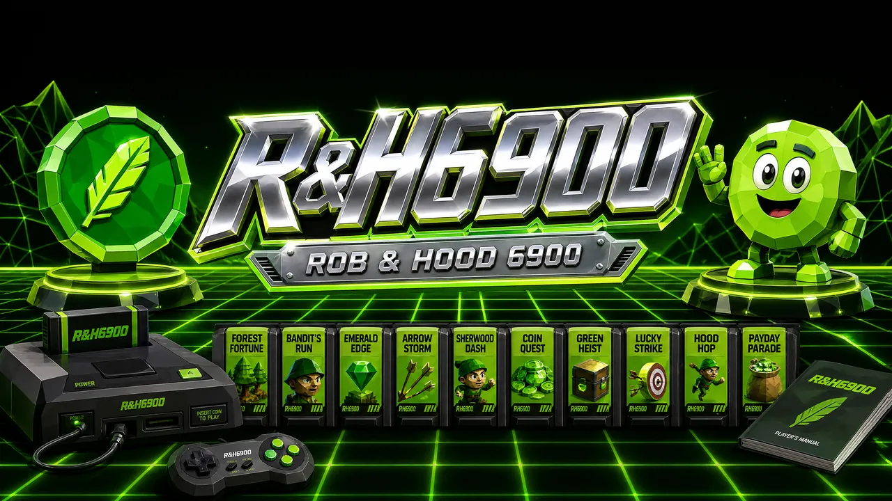 R&H6900 · A games console that only runs on Robinhood Chain